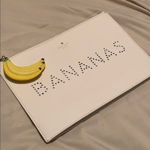 Kate Spade Flights of Fancy Banana Pouch